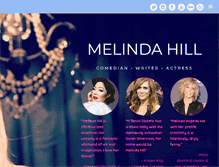 Tablet Screenshot of melindahill.com
